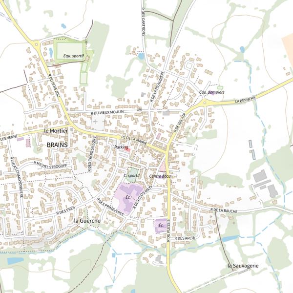 Plan cartographique de Point Compte Nickel (Le Tabaretz)