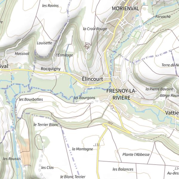 Plan cartographique de Propriété privée