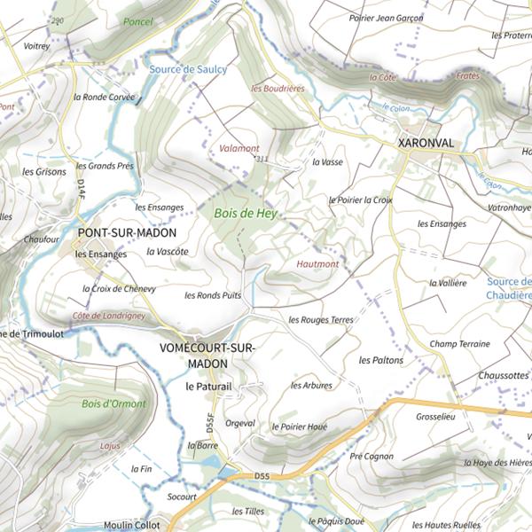 Plan cartographique de Ru de la Mairie