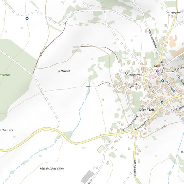 Plan cartographique de Ru de Viller