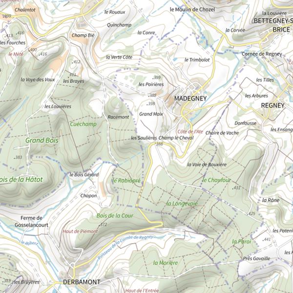 Plan cartographique de Ru du Bois Gerard