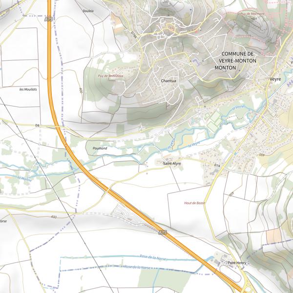 Plan cartographique de Sélectif sans tuer