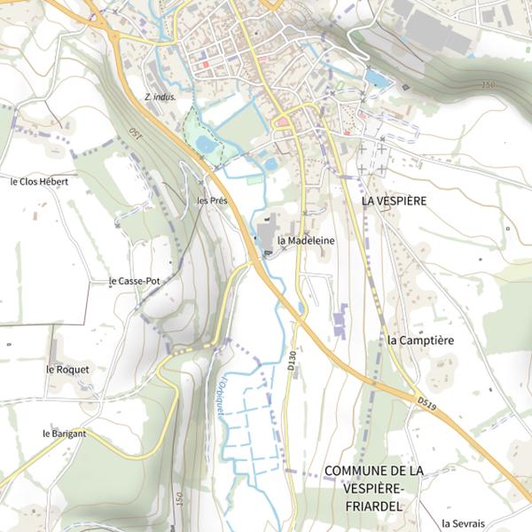 Plan cartographique de Seuil de la laiterie Pierre Lanquetot