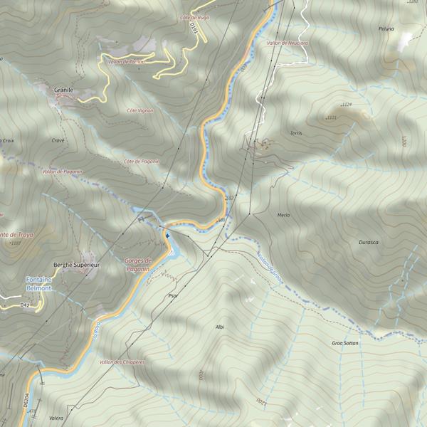 Plan cartographique de Societe privée Tende