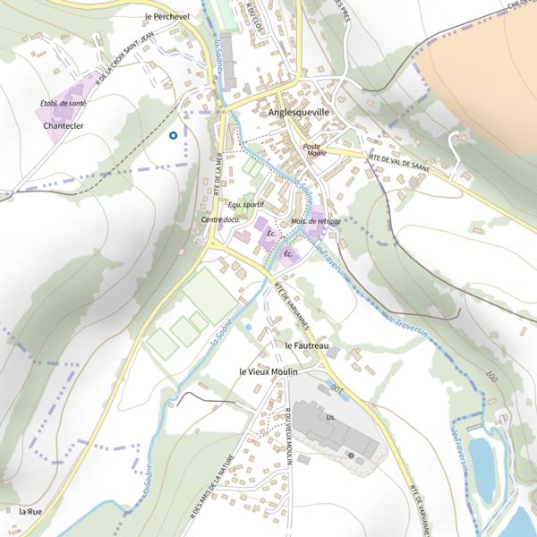 Plan cartographique de Val de Saâne