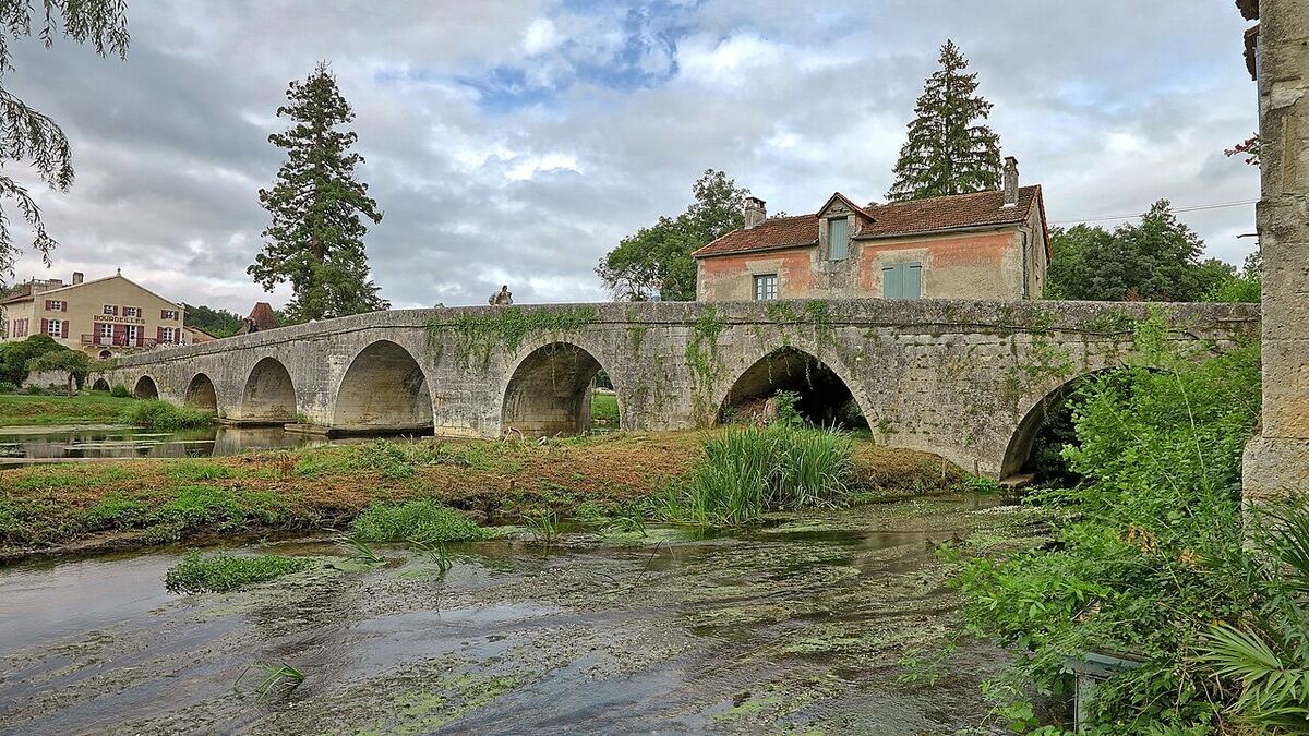 La Dronne à Bourdeilles
