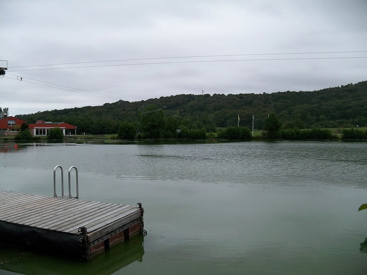 Vue aérienne des environs de Clasville