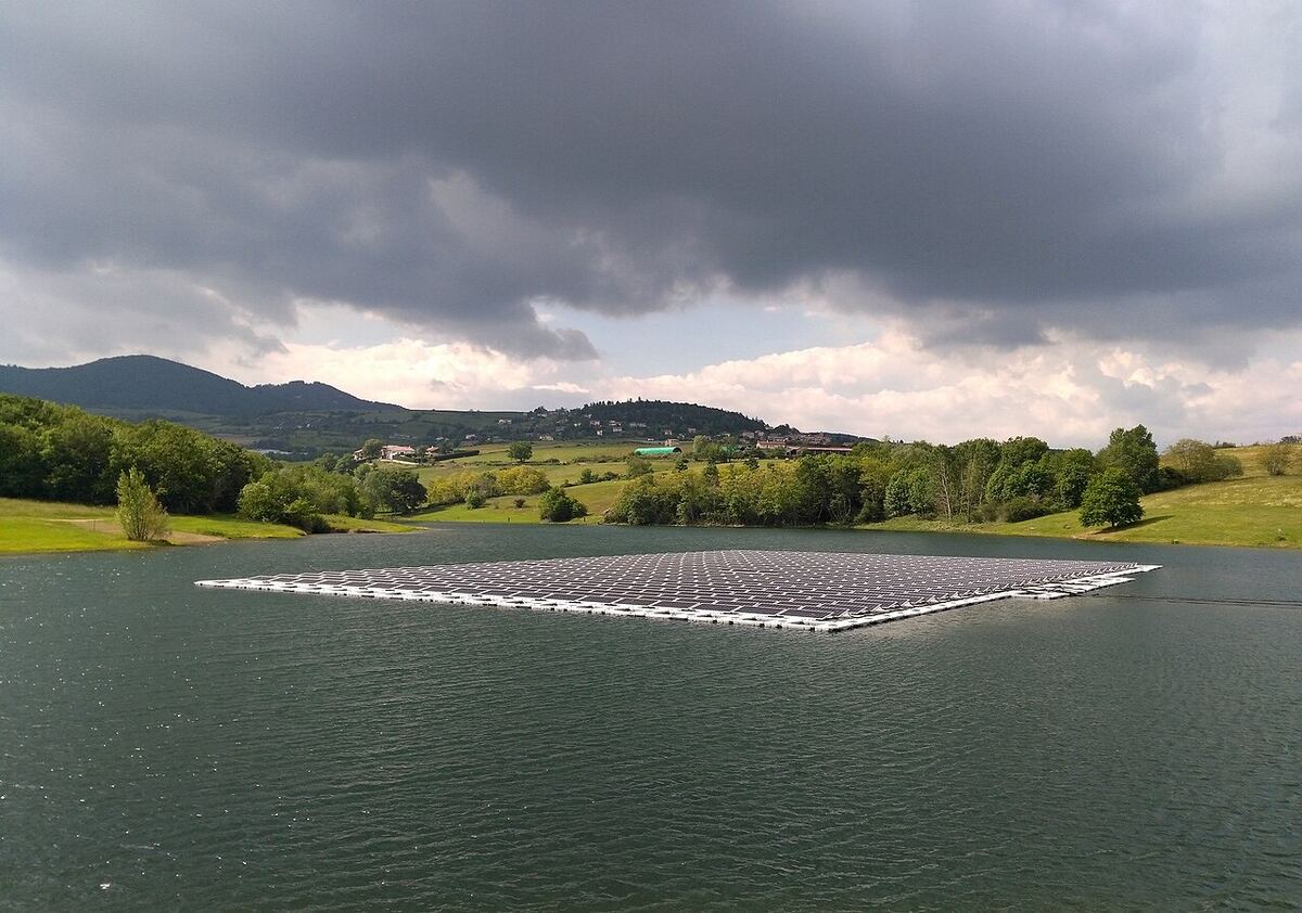 Vue aérienne des environs de Rontalon