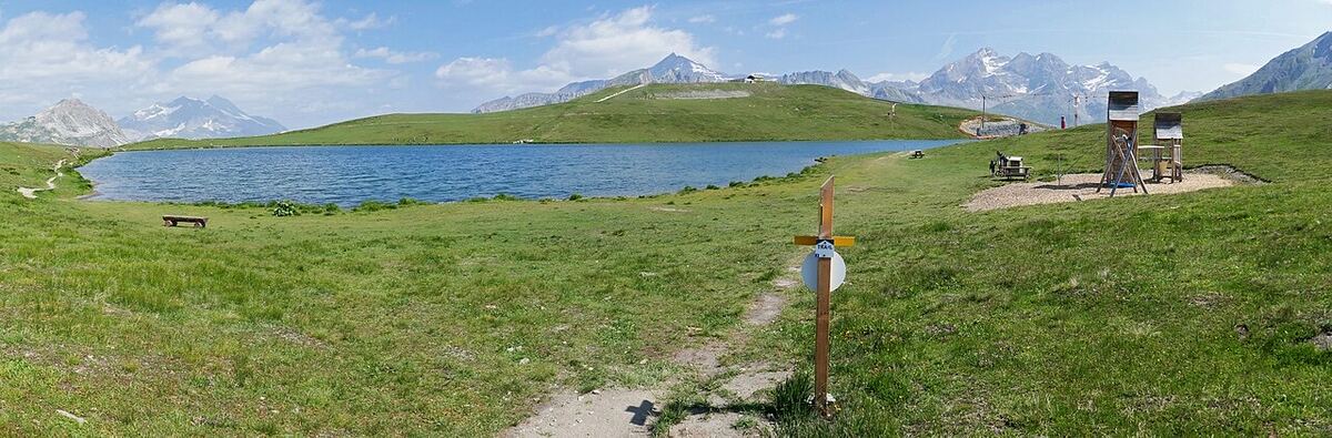 Environs de Lac de l'Ouillette, photographiés à 154 m
