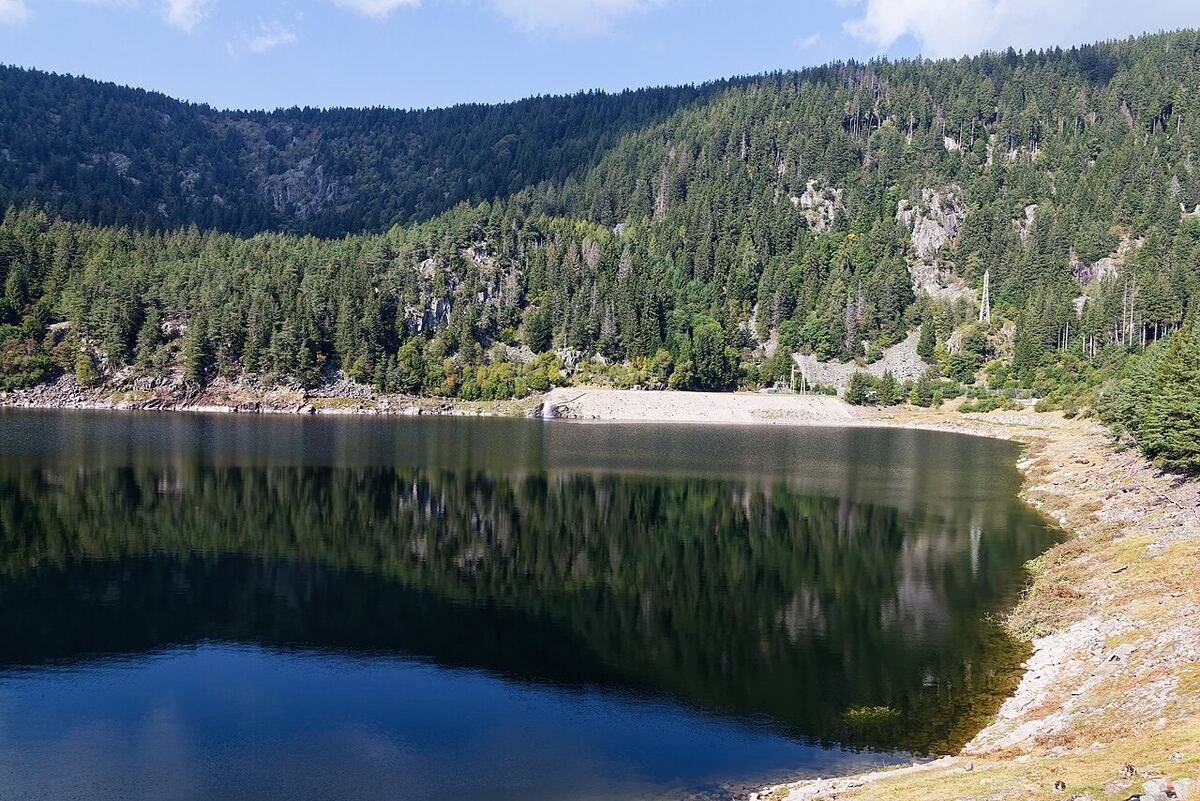 Environs de Lac Noir (Orbey), photographiés à 257 m