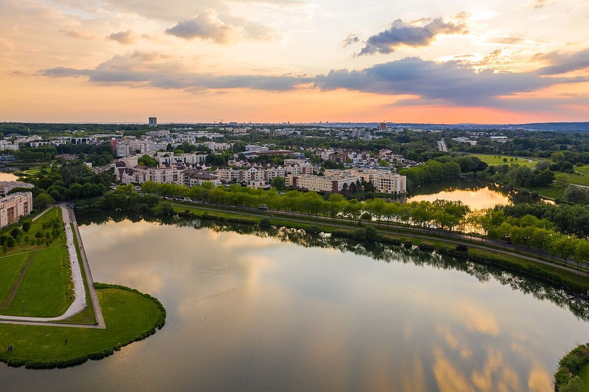 Environs de Le Pêcheur de Marne-la-Vallée, photographiés à 41 m