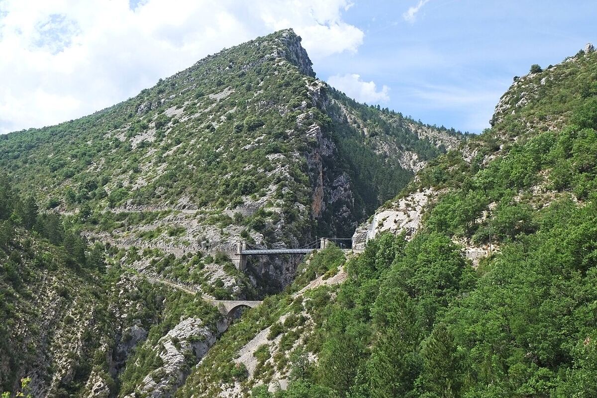 Environs de Roudoule, photographiés à 241 m