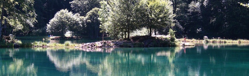 Le lac de Bethmale, en Ariège